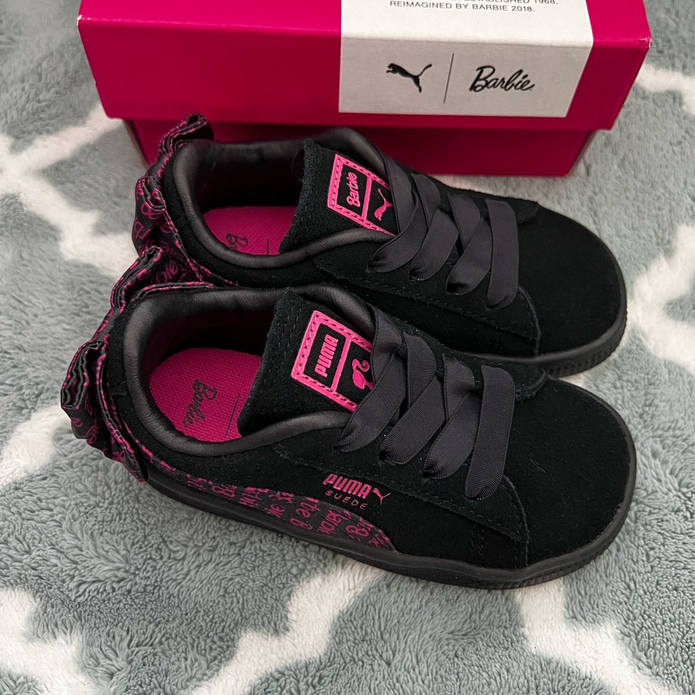 New Barbie Puma Slip-on Toddler Shoes